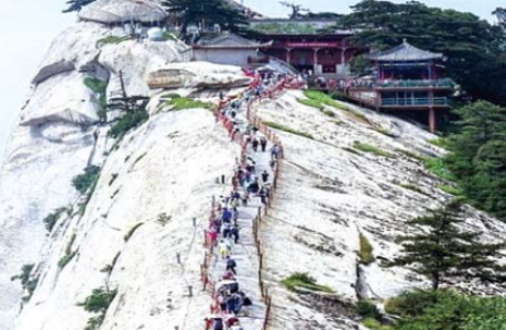 माउंट हुआशान प्लांक वाॅक, चीन